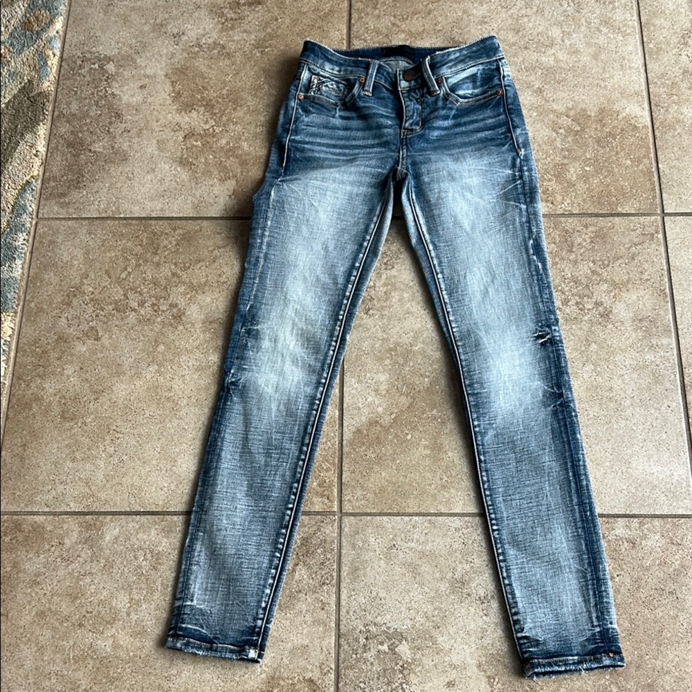 Buckle Black Blue Jeans